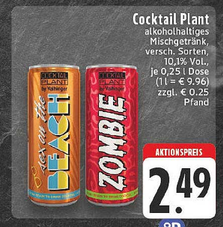 Cocktail Plant - Mixgetränk als Highlight für jede Party