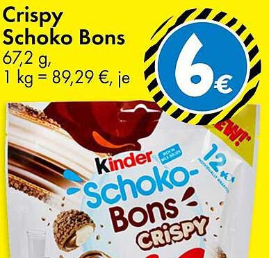 Crispy Schoko Bons