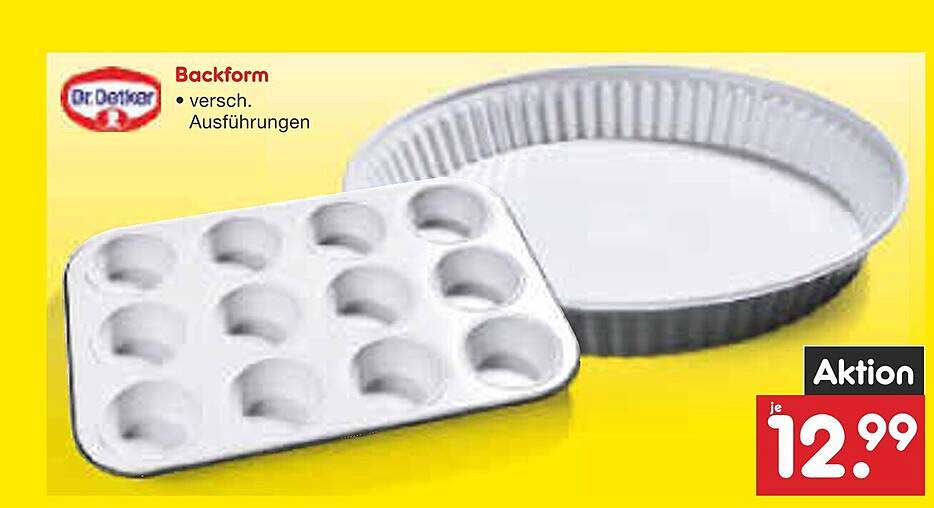 Dr. Oetker Backform - verschiedene Ausführungen