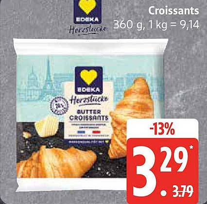 EDEKA Croissants - Butter Croissants 360 g