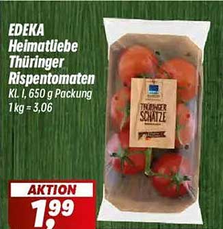 EDEKA Heimatliebe Thüringer Rispentomaten, 650 g