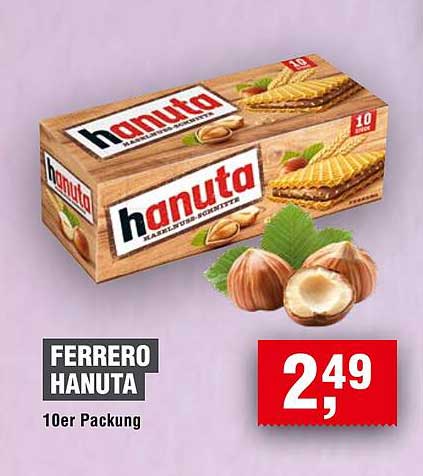 Ferrero Hanuta 10er Packung