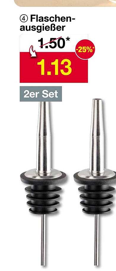 Flaschen-Ausgießer 2er Set