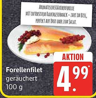 Forellenfilet geräuchert 100 g