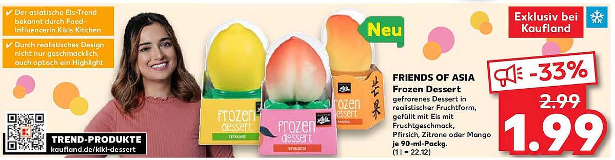 FRIENDS OF ASIA Frozen Dessert