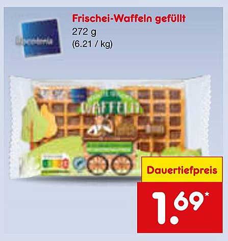 Frischei-Waffeln gefüllt 272 g