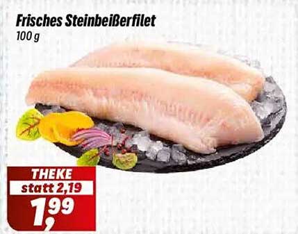 Frisches Steinbeißerfilet 100 g