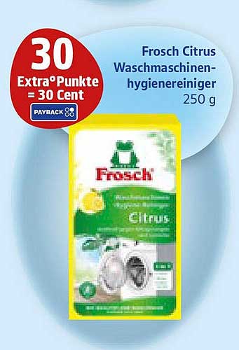 Frosch Citrus Waschmaschinenhygienereiniger 250 g
