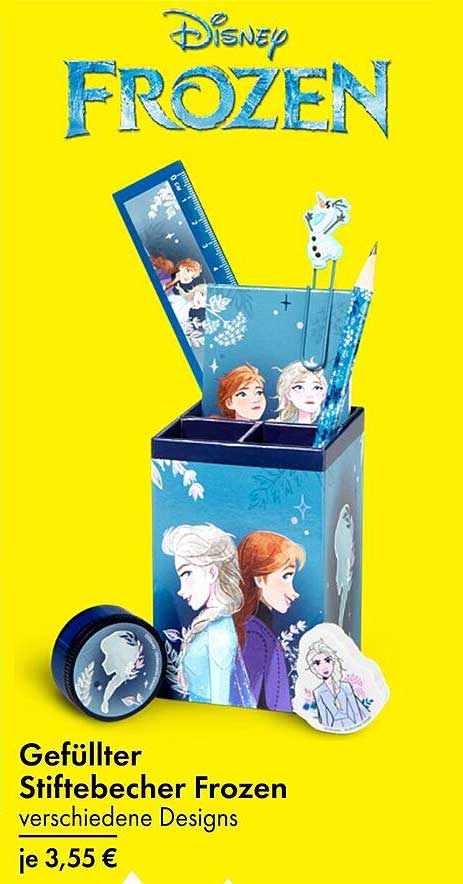 Gefüllter Stiftebecher Frozen