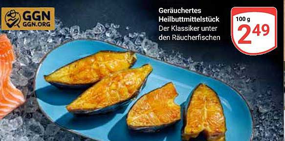Geräuchertes Heilbuttmittelstück - Der Klassiker unter den Räucherfischen