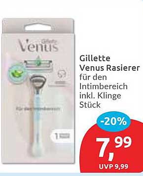 Gillette Venus Rasierer für den Intimbereich inkl. Klinge Stück