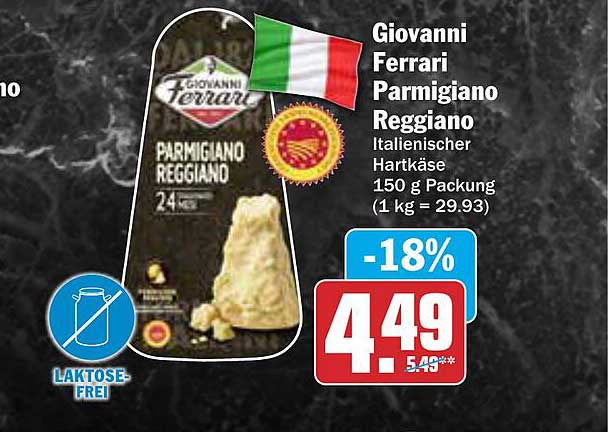 Giovanni Ferrari Parmigiano Reggiano 150 g