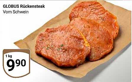 GLOBUS Rückensteak vom Schwein