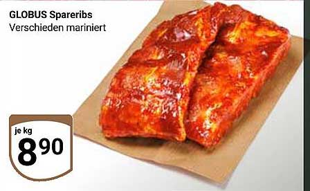 GLOBUS Spareribs - Verschieden mariniert