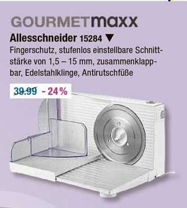 GOURMETmaxx Allesschneider 15284