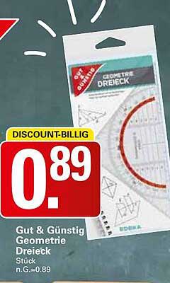 Gut & Günstig Geometrie Dreieck