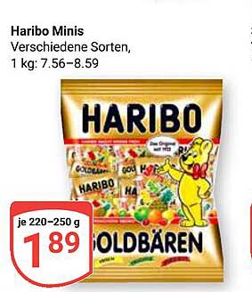 Haribo Minis - Die süße Versuchung für Groß und Klein