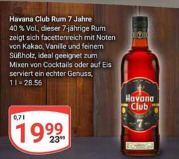 Havana Club Rum 7 Jahre