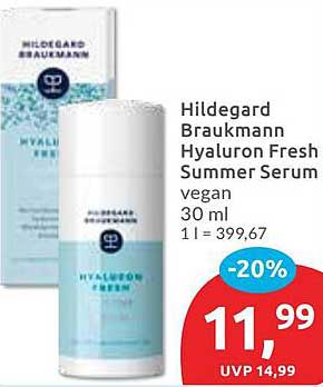 Hildegard Braukmann Hyaluron Fresh Summer Serum 30 ml