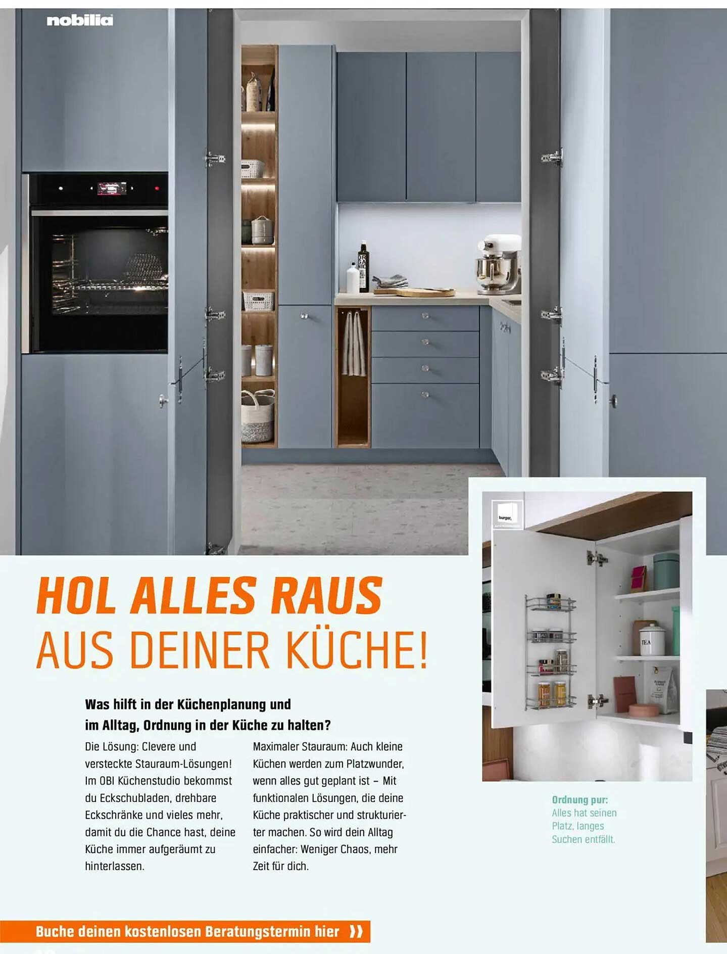 HOL ALLES RAUS AUS DEINER KÜCHE!