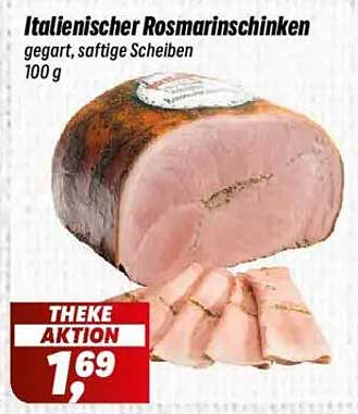 Italienischer Rosmarinschinken, 100 g
