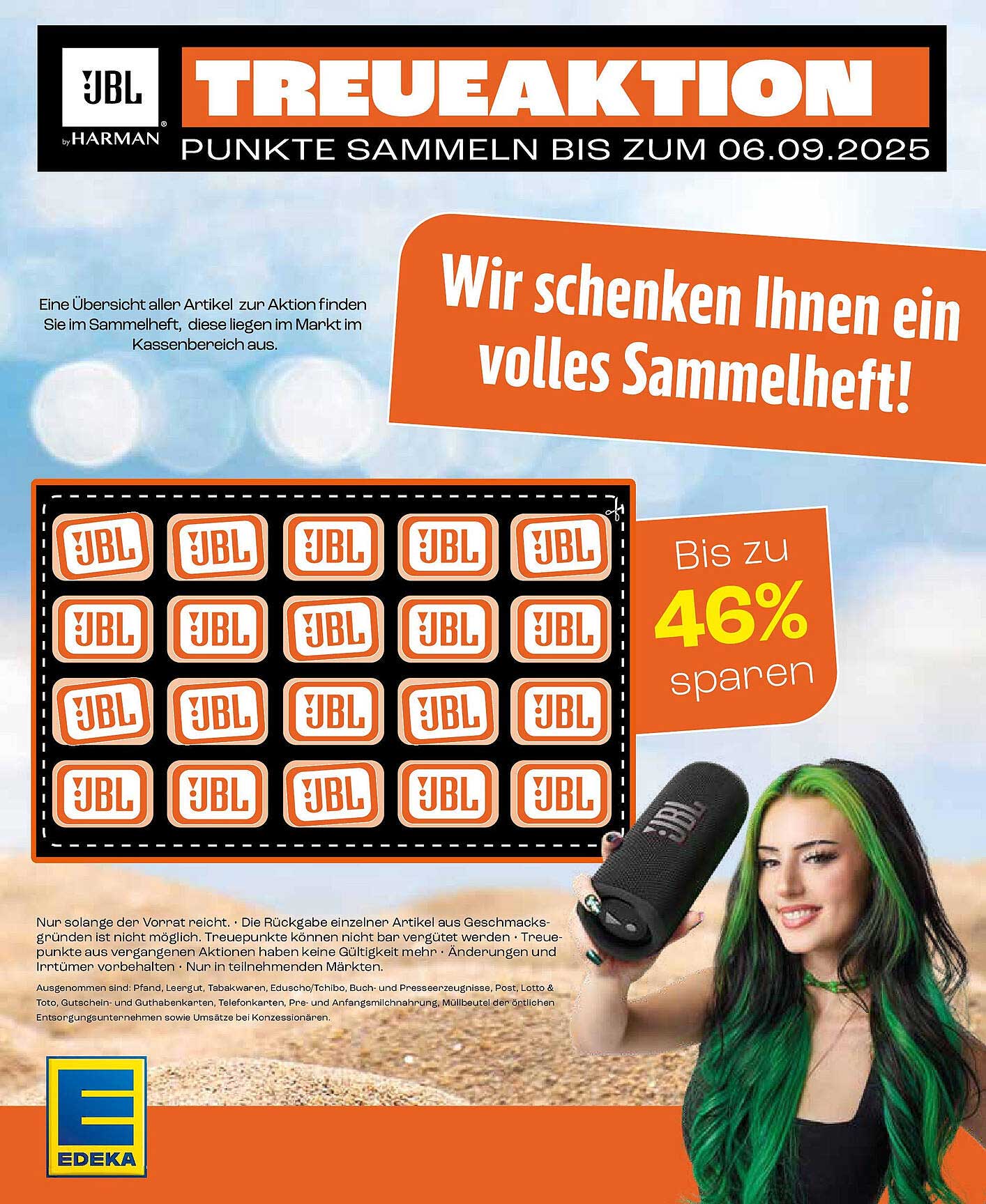 JBL Treueaktion: Punkte sammeln und bis zu 46% sparen!
