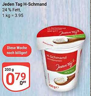 Jeden Tag H-Schmand 200 g