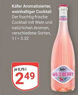 Käfer Aromatisierter, weinhaltiger Cocktail - Wild Berry