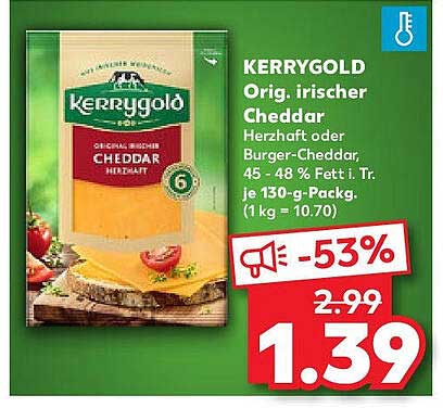 KERRYGOLD Orig. irischer Cheddar