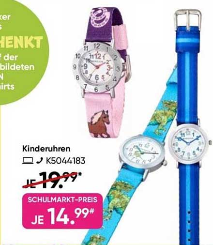 Kinderuhren – bunte Begleiter für den Schulstart