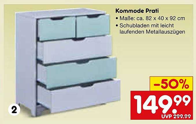Kommodes Prati - Stilvoller Stauraum für Ihr Zuhause