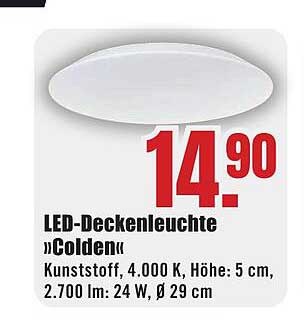 LED-Deckenleuchte »Coldén«