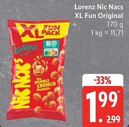 Lorenz Nic Nacs XL Fun Original 170 g