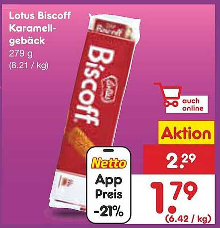 Lotus Biscoff Karamellgebäck 279 g