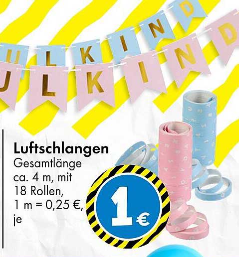 Luftschlangen - perfekt für jede Feier!