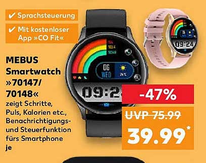 MEBUS Smartwatch »70147/70148«