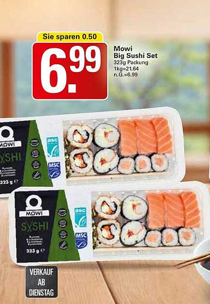 Mowi Big Sushi Set 323g