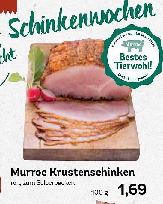 Murroc Krustenschinken - roh, zum Selberbacken