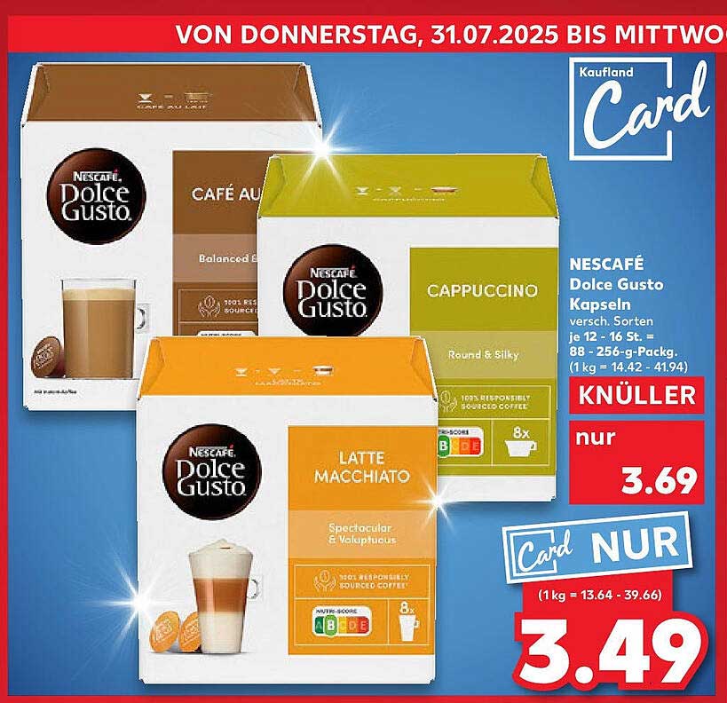 NESCAFÉ Dolce Gusto Kapseln – Vielfalt im Kaffeegenuss