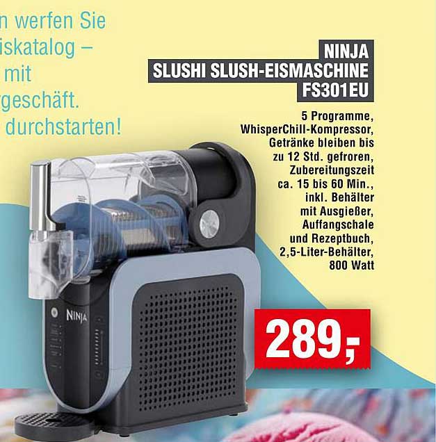 NINJA SLUSHI SLUSH-EISMASCHINE FS301EU