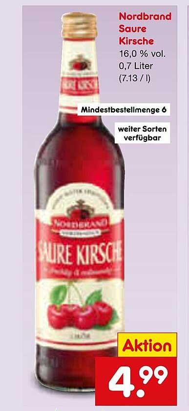 Nordbrand Saure Kirsche 0,7 L