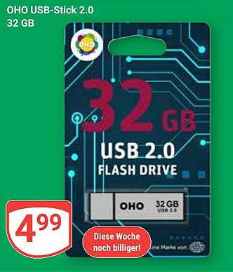 OHO USB-Stick 2.0 - 32 GB
