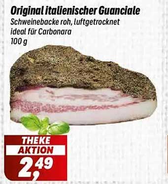 Original italienischer Guanciale