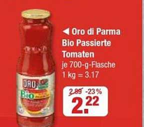 Oro di Parma Bio Passierte Tomaten