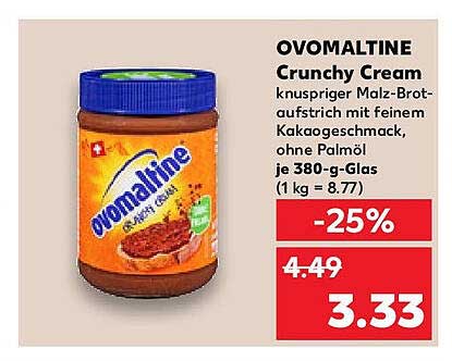 OVOMALTINE Crunchy Cream 380-g-Glas