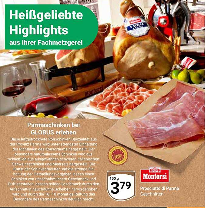 Parmaschinken bei GLOBUS erleben