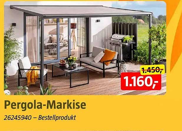 Pergola-Markise