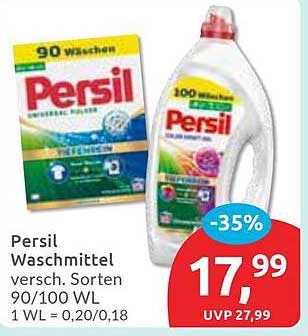 Persil Waschmittel versch. Sorten 90/100 WL