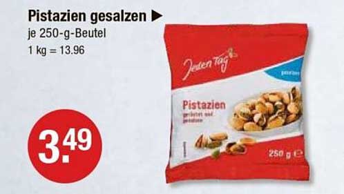Pistazien gesalzen 250-g-Beutel