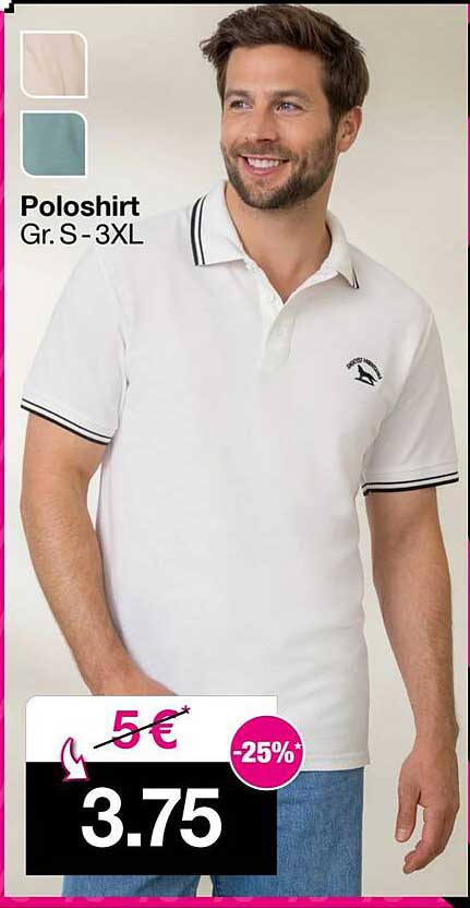 Poloshirt Gr. S - 3XL